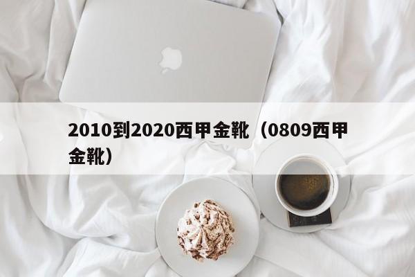 2010到2020西甲金靴（0809西甲金靴）