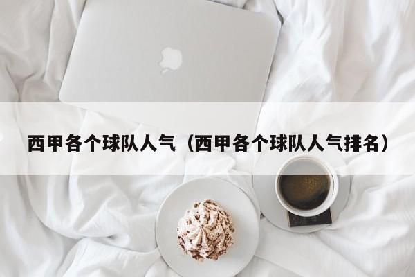 西甲各个球队人气（西甲各个球队人气排名）
