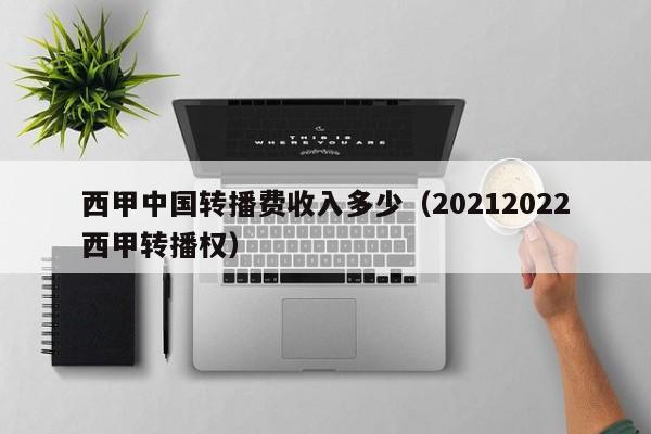 西甲中国转播费收入多少（20212022西甲转播权）