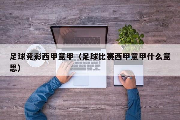足球竞彩西甲意甲（足球比赛西甲意甲什么意思）