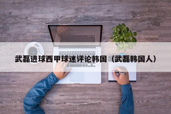 武磊进球西甲球迷评论韩国（武磊韩国人）