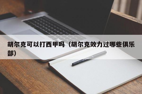 胡尔克可以打西甲吗（胡尔克效力过哪些俱乐部）