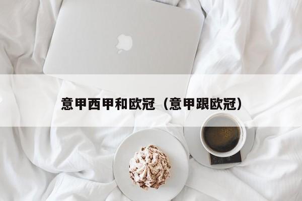意甲西甲和欧冠（意甲跟欧冠）