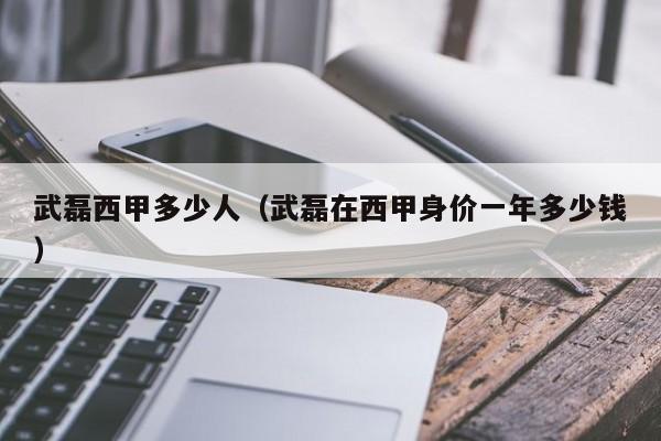武磊西甲多少人（武磊在西甲身价一年多少钱）