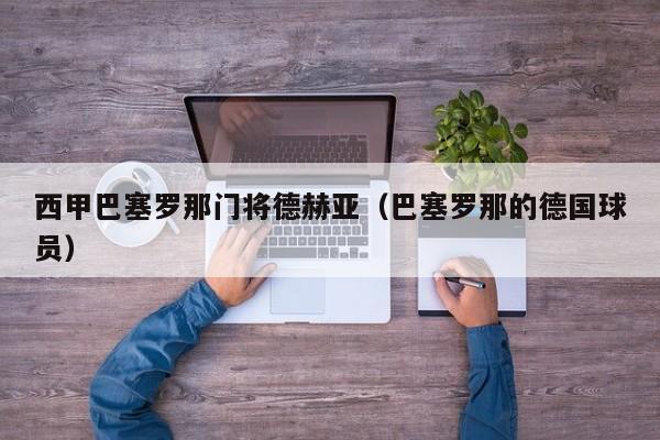 西甲巴塞罗那门将德赫亚（巴塞罗那的德国球员）